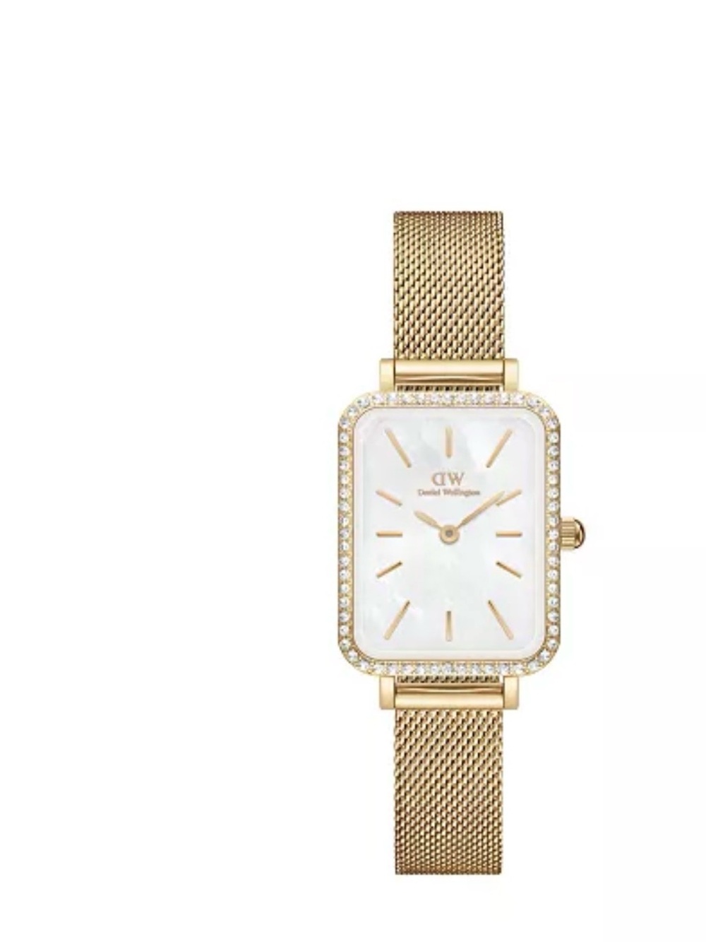 Daniel wellington Unisex Analog Gold-Tone Stainless Steel Mesh Watch, 20mm $289